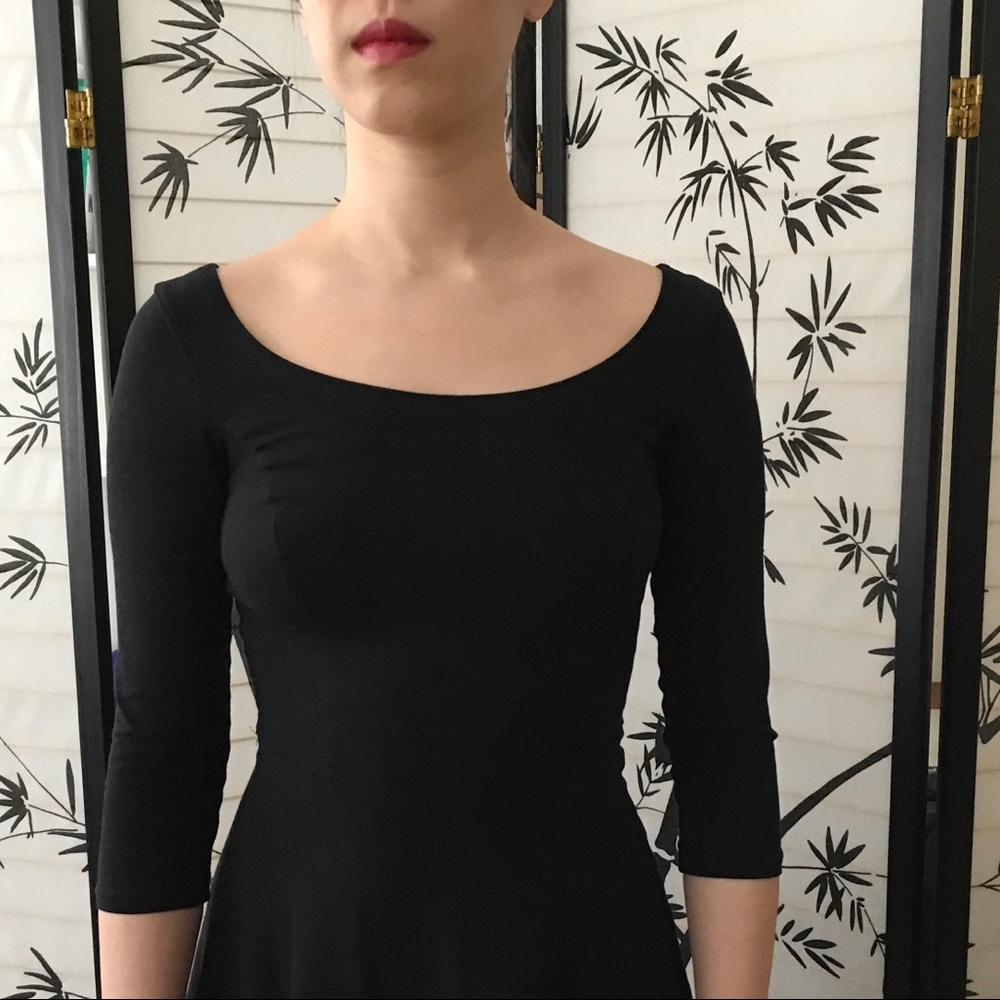 Dorothy Perkins Boat Neck Skater Dress - Picture 5 of 5